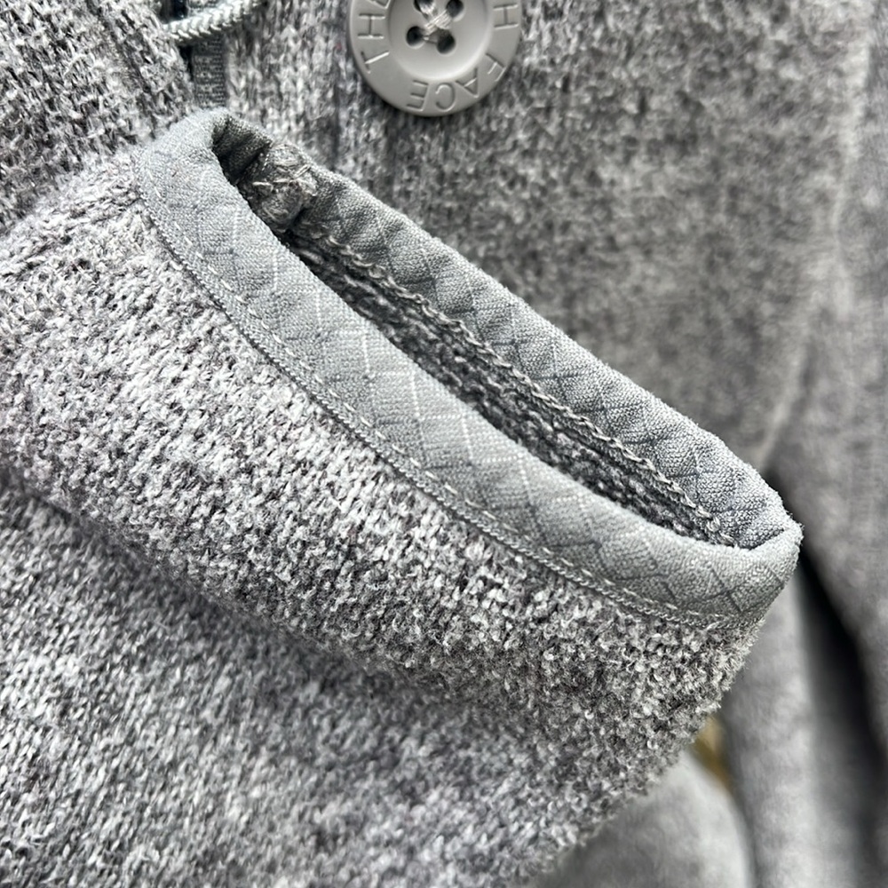 The North Face Gray Crescent Sunshine Button & Zip Hoodie - Picture 12 of 15
